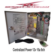 Centralized Power Supply 9 Channel 12v 15a CCTV
