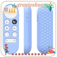 GREATESKOO Remote Control Sleeve, Non-slip Shockproof Remote Control Protective Sleeve, Dustproof Silicone Fall Prevention Remote Control Dust Cover for Google Chromecast Home