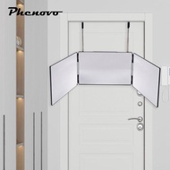 [Phenovo] 3 Way Mirror for Hair Cutting Beauty Vanity Mirror Barber Tool for Styling Braiding