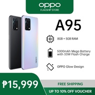 OPPO A95 available Cellphone 12GB+512GB Phone 6.43" Screen 5G Android Smartphone Mobile Phone COD