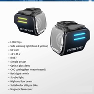 Motorcycle Spotlight VIPERFUTURE EYES - Auxiliary Motorcycle Light Beam LED