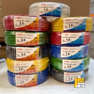 ITOKU sirim Cable PVC 1.5MM 2.5MM (1/2 coil / 1coil SALES )Kabel [SIRIM Approved]  Kabel Wayar Wire 