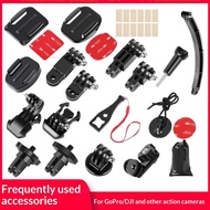 Gopro13/12 Accessories Motorcycle Helmet Bracket DJI Sports Camera Adapter Fixing Screw Accessories