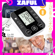 ZAFUL Digital Blood Pressure Monitor Rechargeable With Voice Prompt Arm Type Big LCD Screen For Orig