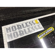 STICKER TULISAN #NOBLESSE #HONDA