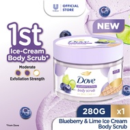 ✨正品现货✨Dove Ice-Cream Body Scrub - Blueberry & Lime (280g)