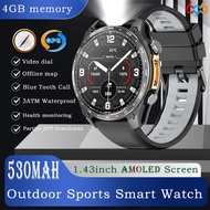 GPS Sports Outdoor Smart Watch App Download 4GB Memory Offline Map Waterproof MP3 MP4 Playing LED Li