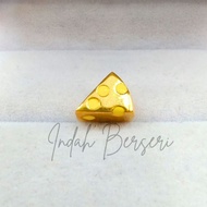 SA81176 Gold 916 Emas Charm / Loket / Pendant 0.33G