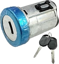 Ignition Lock Cylinder With Key (2pcs Transponder Chip Keys),Fit for Ford F150 F250 F350 Focus Escap
