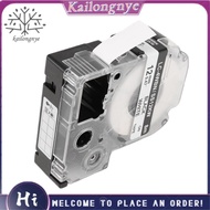 5 Pack Replace -4WBN LC-4WBN9(SS12KW) Label Tapes for  LabelWorks LW300 LW400 LW500 LW700 Black On W