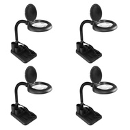 [PIA Store] Selected4X LED Magnifying Lamp 5X 10X Magnifier with Light Table Floor Stand Adjustable 
