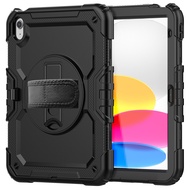 Built-in with Screen Protector360 Swivel Kickstand Heavy Duty Shockproof Rugged Protective Case with