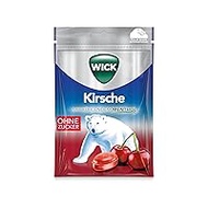 WICK Cherry and Eucalyptus Cough Drops without Sugar Storage Pack - Soothing Cough Candy with Sour Cherry Juice and Eucalyptus Oil for a Deep Breathing Experience - Pack of 20 (20 x 72 g) WICK Cherry and Eucalyptus Cough Drops without Sugar Storage Pack - Soothing Cough Candy with Sour Cherry Juice and Eucalyptus Oil for a Deep Breathing Experience - Pack of 20 (20 x 72 g)