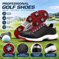 Men's Professional Golf Shoes Waterproof Anti Slip Golf Sneakers Light Weight Sports Shoes G8M5 TW7C