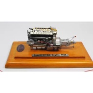 [Ready Stock] CMC 1: 18 Bugatti Bugatti 57SC Atlantic Engine Car Model with Display Box Collection