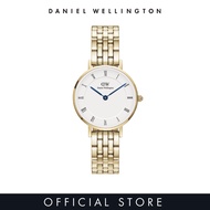 [2 years warranty] Daniel Wellington Petite Roman numerals 28mm 5-Link White Dial Gold / Silver - Fa