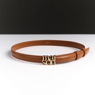 maison KEEPS  "Dual maison" Leather Belt  เข็มขัดสายหนังแท้ นำเข้าจากยุโรป