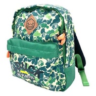 正版 B.Duck Kids Backpack (Camo) 黃鴨子 小朋友背包 小背囊 細書包 迷彩軍綠色 生日禮物