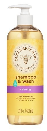 [USA]_Burts Bees Baby Bee Shampoo  Wash, Calming, Pump Bottle of 98.9% Natural Baby Shampoo  Wash 21