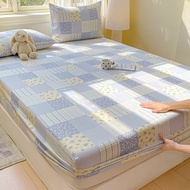100% Pure Cotton Bedsheet/Cadar Tebal Cotton 100% /Cadar Queen Size/Super Single Bedsheet/Fluffy Bed