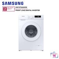 Samsung Washer Front Load Washing Machine With Digital Inverter (7kg) WW70T3020WW