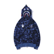 Chính hãng 2024 nhãn hiệu thời trang Bape Paris Saint-Germain Doanh áo len màu xanh dương nam giới á