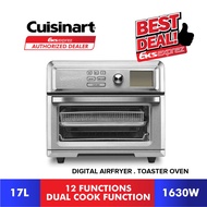 Cuisinart Digital AirFryer Toaster Oven (17L) TOA-65 with 12 Function - TOA-65HK