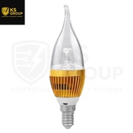 1W E14 LED CANDLE BULB 3000K - KSW (210094)