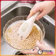 [MALAYSIA STOCK] Portable Rice Wash Sieve/Rice Spoon Rice Cleaning Tools Kitchen Accessories Alat Penapis Basuh Beras