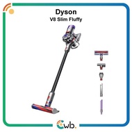 【日本進口/國際電壓】 Dyson V8 Slim Fluffy 無線吸塵機 <平行進口> SV10K EXT BK