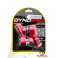 Dynopro Tubeless Valve Head Alloy CNC (8MM / 10MM) Red