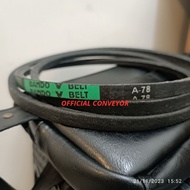 Vanbelt BANDO a 78 / fanbelt V belt Green seal BANDO A 78 / A78 / A-78