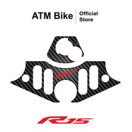 YAMAHA R15 Neck Panel Scratch Protection-Red R15 R15 Accessories