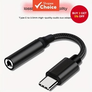 Type C to 3.5mm Headphone Adapter USB-C 3.5 Jack Audio Cable Earphone Stable Connection Durable  Pen