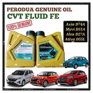 100%ORIGINAL PERODUA AUTO TRANSMISSION OIL ATF CVT FE FLUID PERODUA ATIVA 1.0 D55L MYVI D51A ALZA D2