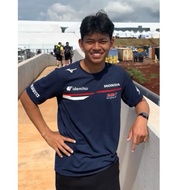 HONDA Veda ega pratama navy B T-shirt Asian team moto3 motogp mandalika kcs apparelHONDA