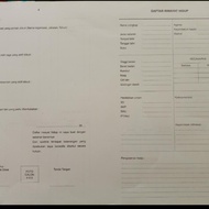 Riwayat Hidup untuk Pendaftaran TNI AU