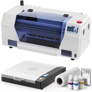 All-in-One Single Head Dtf Printer 720*1440DPI Directly Film DTF Transfer Printer Smoke Extractor fo