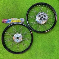 RIM ALLOY 17 x 1.60 + LIDI CHROM + HUB CHROM PNP MOTOR YAMAHA Y15