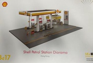 Tiny shell petrol station Bd17