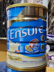 สูตรเดิมโฉมใหม่ Ensure เอนชัวร์ วานิลลา 850 กรัม Ensure Vanilla 850g อาหารเสริมสูตรครบถ้วน สำหรับผู้