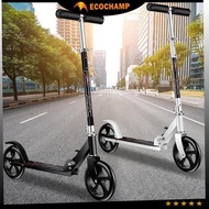 Ecomall 100kg Adjustable Folding Adult Scooter Kid Scooter Kick Scooter Kid Scooter High Quality