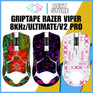 Razer Viper Ultimate/V2 Pro/8KHz 3M Anti-Slip Grip Tape - Skin Gaming Mouse Mouse Grip Tape