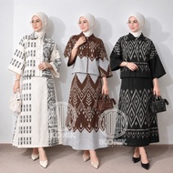 IKONIK SETELAN WANITA - (RATIH ONESET WANITA) - BAJU KERJA - BAJU SETELAN