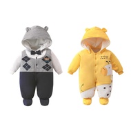 Baby Jumpsuit Newborn Baby Winter Clothes Romper Romper Newborn Full Month Romper Foreign Trade