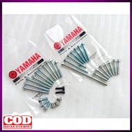 MESIN YAMAHA F1ZR CRANKCASE AND CRANKCASE BOLT / F1ZR ENGINE BLOCK BOLT/ F1ZR CLUTCH BLOCK BOLT/ F1Z