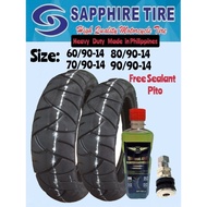 Sapphire Tire, size 14 Free Sealant &amp; Pito 100%brandnew