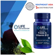 Life Extension BioActive Folate & Vitamin B12, 90 vege caps