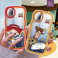 Woody And Shepherd Women Casing ph Strange Shape for for OPPO A31 A32 A33 A35 A36 A37F A39 A52 A53S 