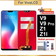 Original For VIVO V9 V9 Pro Z1 Z1I LCD Original Display Penggantian Pemasangan Digitizer Skrin Sentu